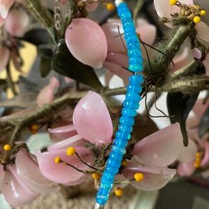 Vintage 925 Ethiopian fir opal bracelet